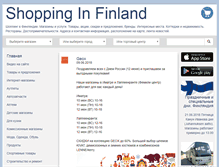 Tablet Screenshot of go-shopping.fi